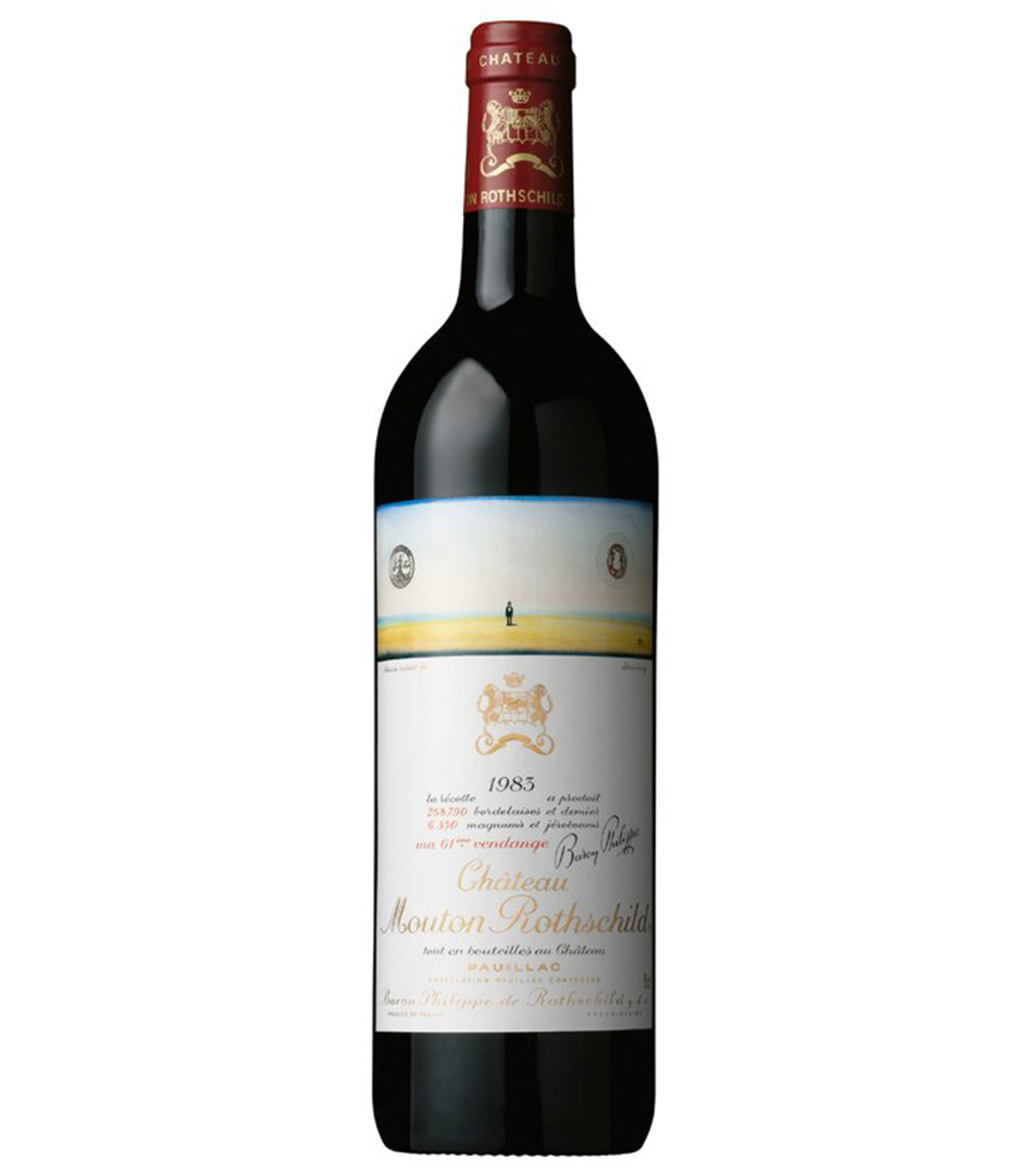 【專業收酒】回收 1983Château Mouton(木桐/武當) Rothschild