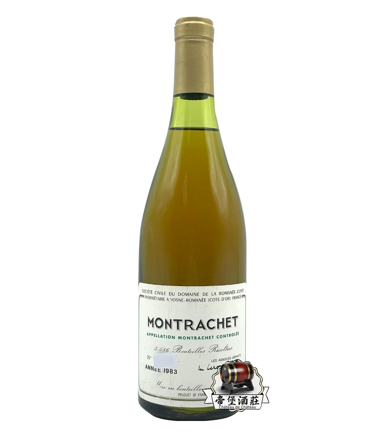 九龍收酒-紅酒報價-回收1983年 Romanée-Conti Montrachet 蒙哈榭特級園紅酒