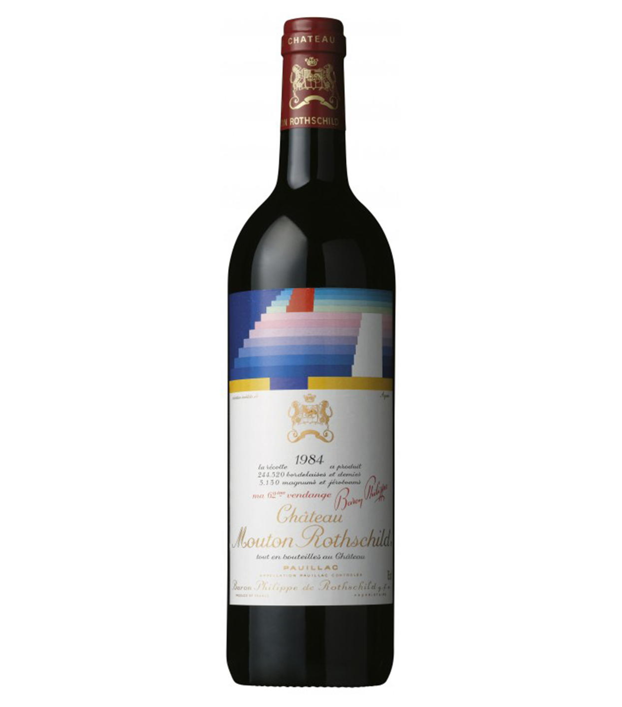 【帝堡酒莊收酒】回收 1984Château Mouton(木桐/武當) Rothschild