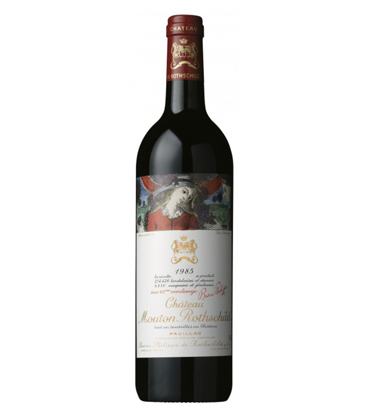 回收 1985Château Mouton(木桐/武當) Rothschild——專業收酒網|專業報價