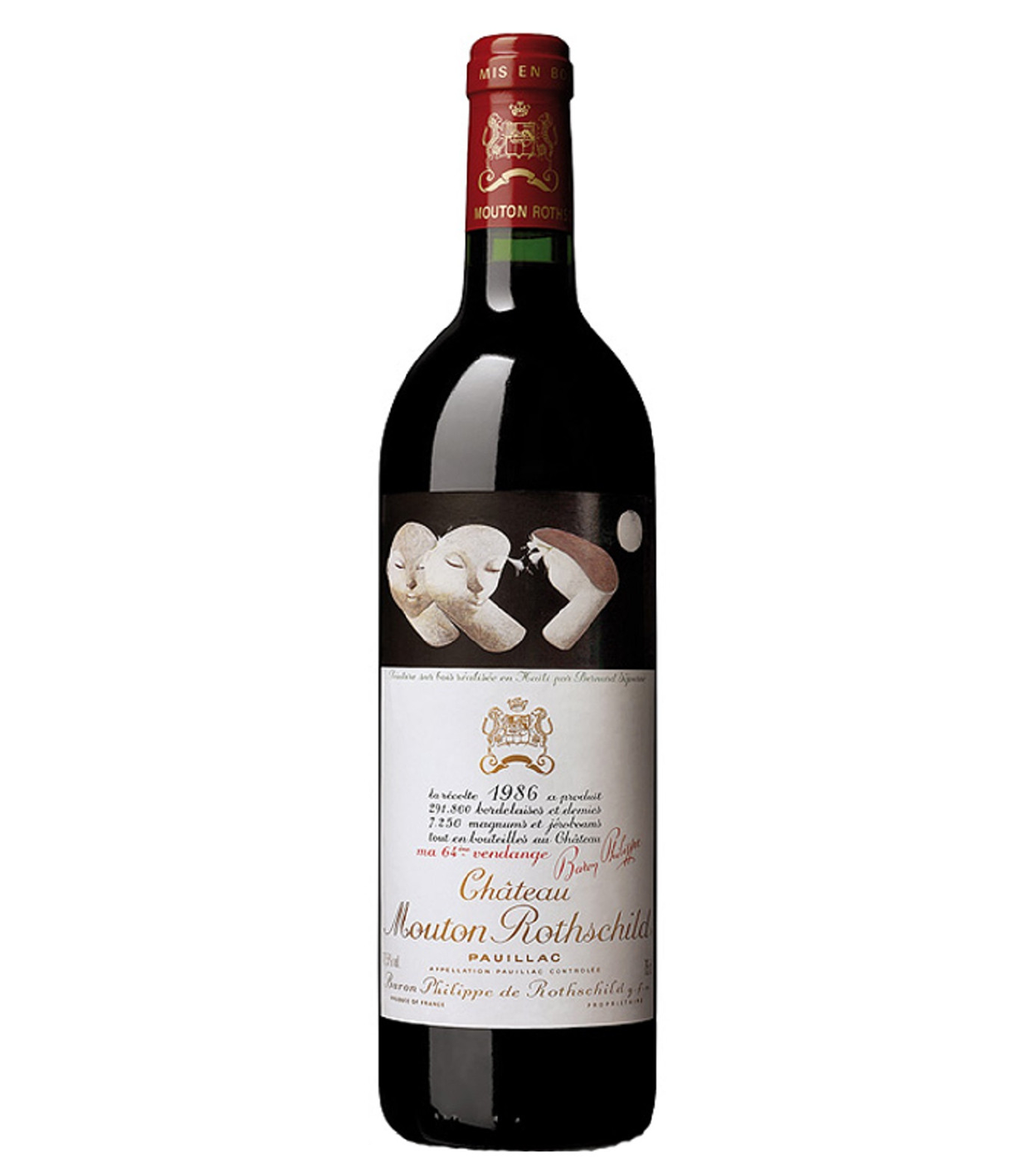 回收 1986Château Mouton(木桐/武當) Rothschild【紅酒回收·專業收酒】