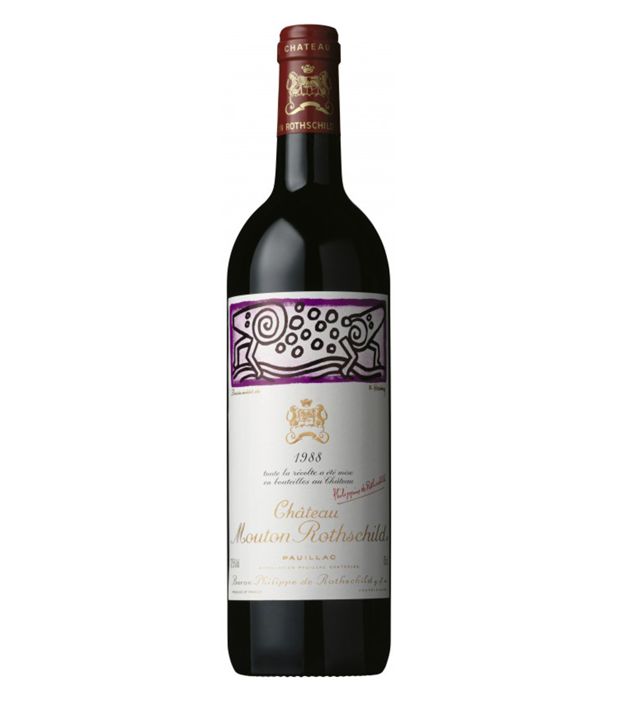 回收 1988Château Mouton(木桐/武當) Rothschild【香港收酒網·專業報價】