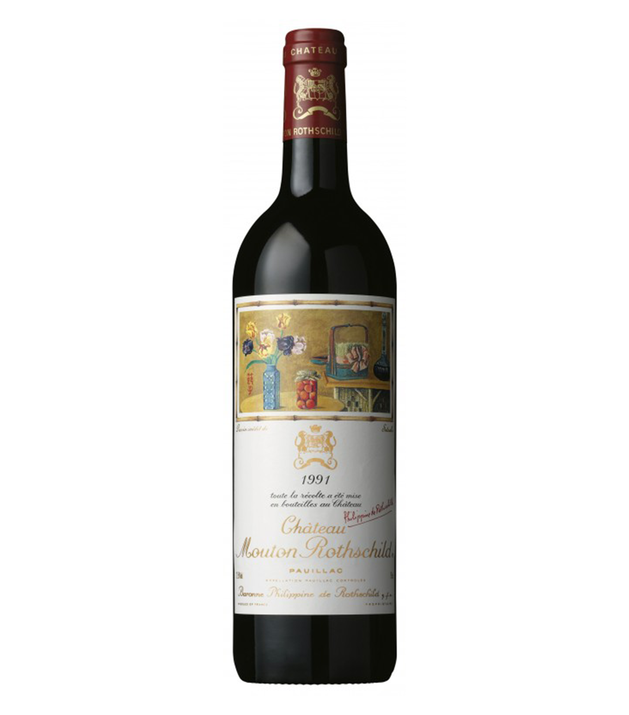 回收 1991Château Mouton(木桐/武當) Rothschild|專業報價·專業紅酒回收