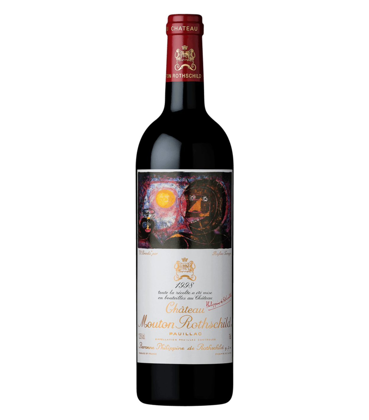 回收 1998Château Mouton(木桐/武當) Rothschild|香港專業收酒