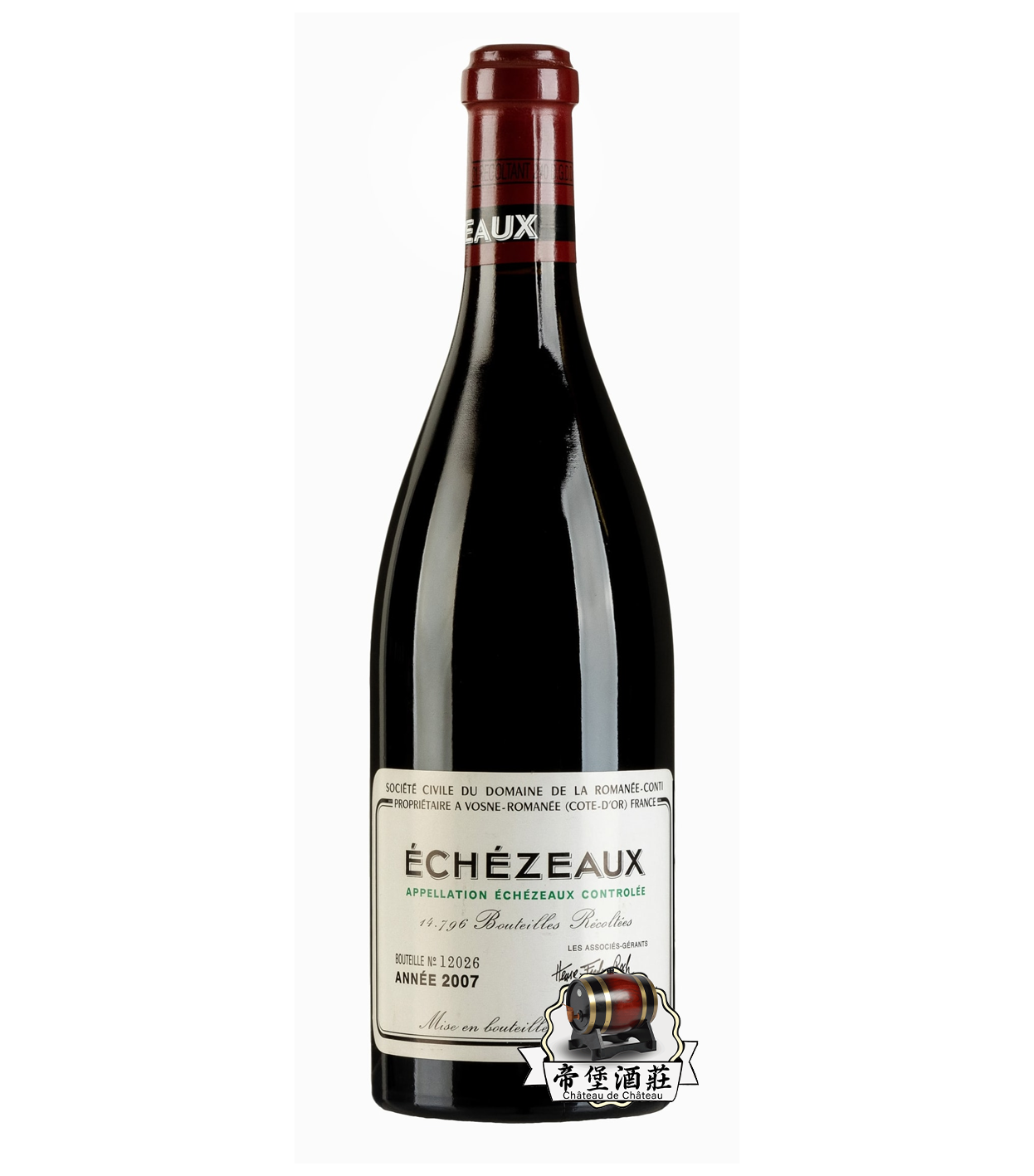 回收2007年Romanée-Conti Echézeaux 依瑟索特級莊園