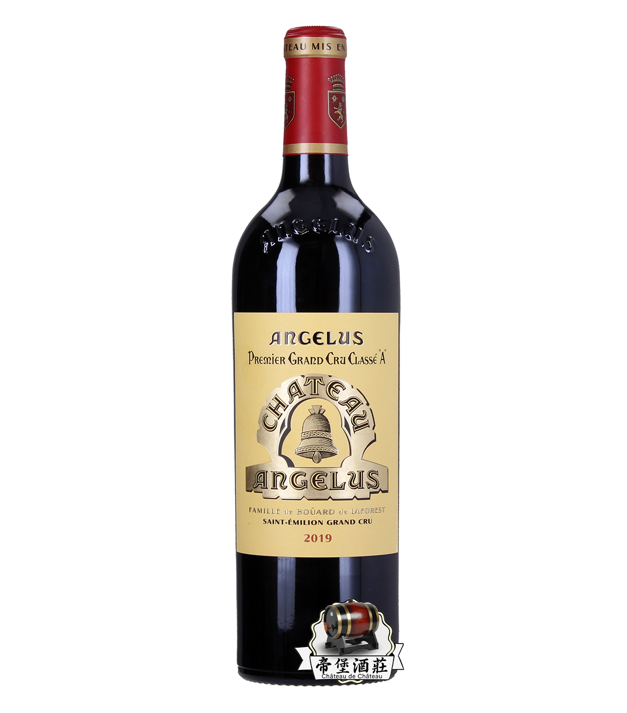 法國酒莊-新年份紅酒價錢-回收2019年 Chateau Angelus 金鐘紅酒