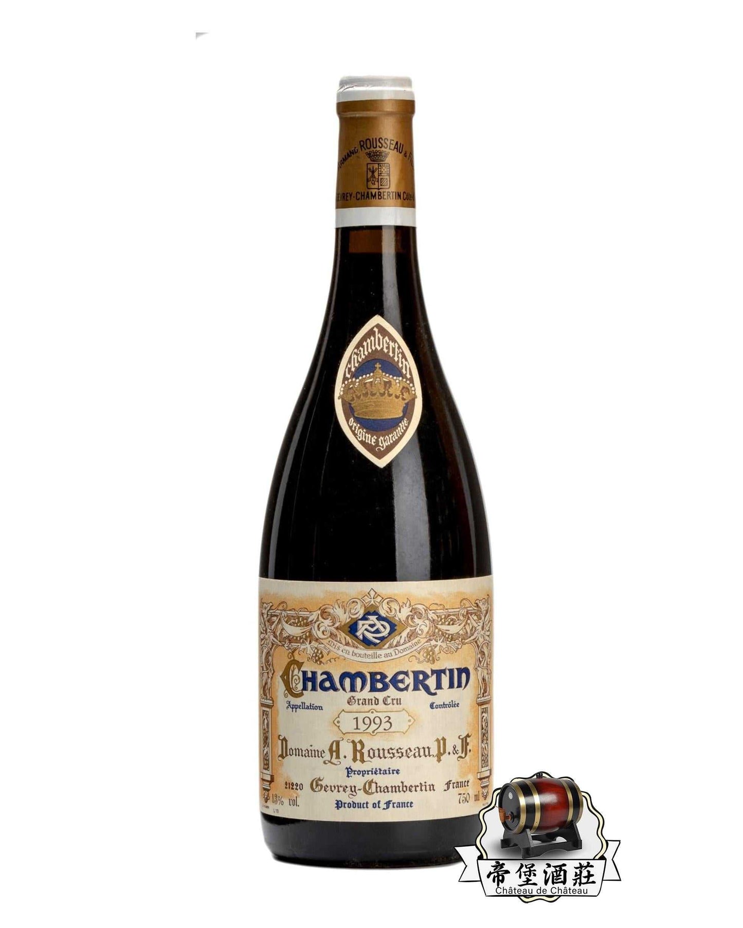 頂級紅酒回收:阿曼盧梭酒莊紅酒回收 1993 Armand Rousseau Chambertin紅酒收購