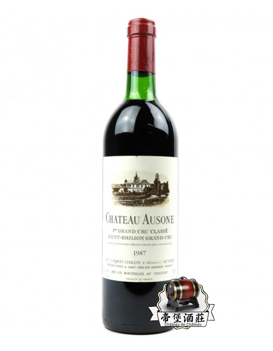 香港【帝堡酒莊】回收Chateau Ausone 1987年歐頌/奧松酒莊紅酒 | 上門回收