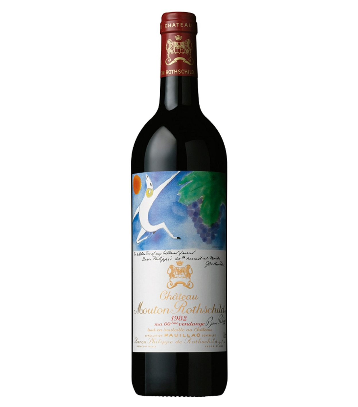 【五大酒莊回收】回收 1982Château Mouton(木桐/武當) Rothschild