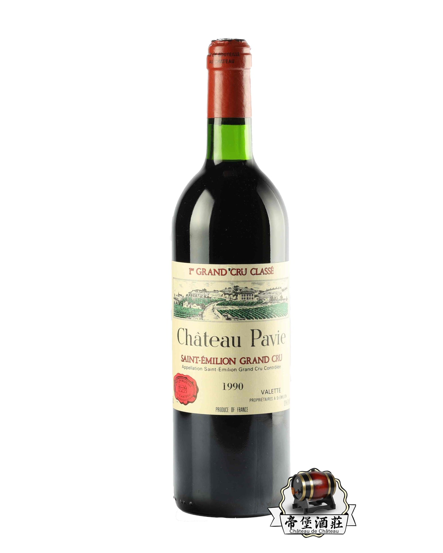 香港收红酒 柏菲酒庄(Chateau Pavie)1990 年葡萄酒頂價上門回收 - 香港專業收酒