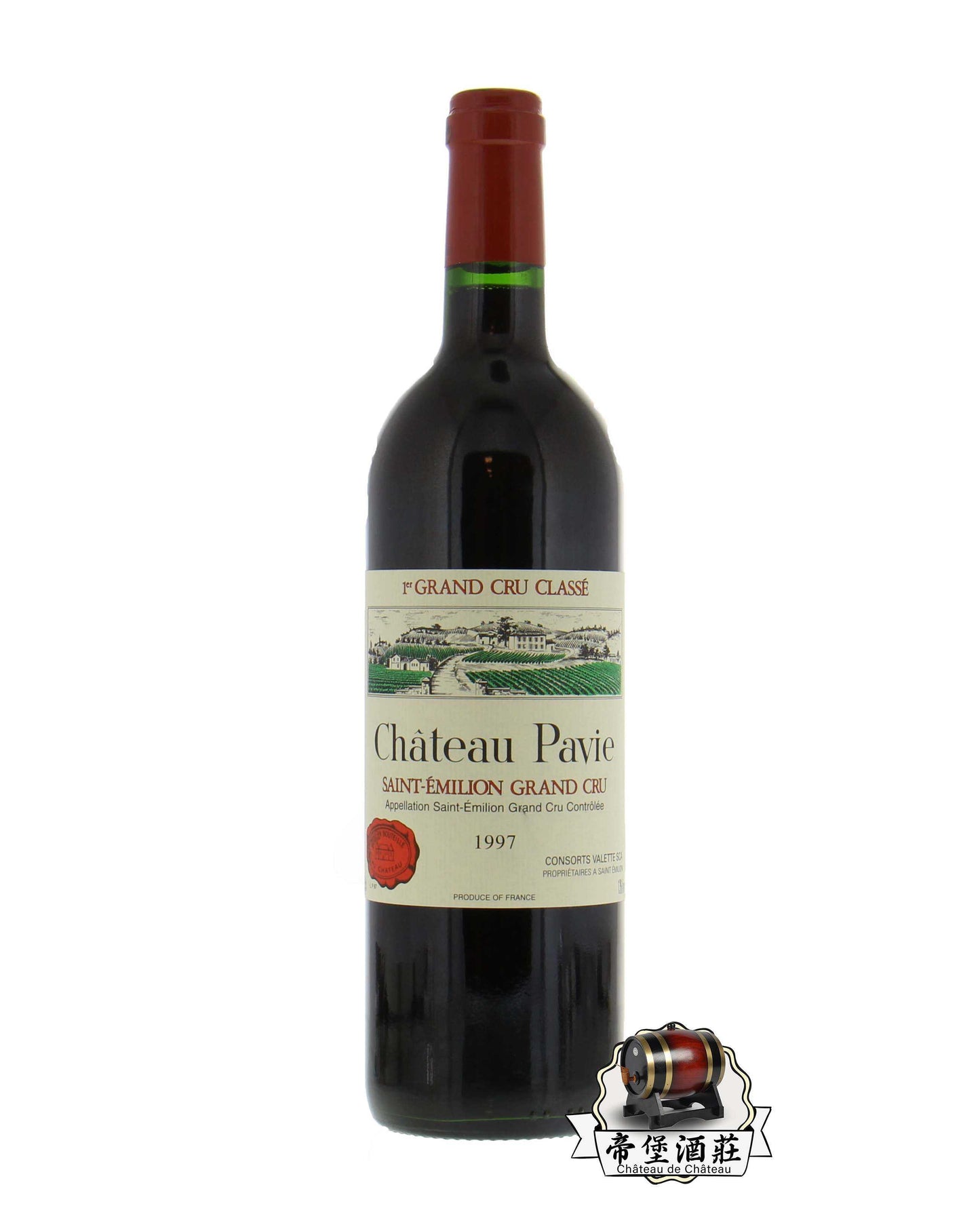 專業長期現金超高價回收柏菲紅酒:1997 年柏菲(Pavie)紅酒 全港十八區免費上門收購
