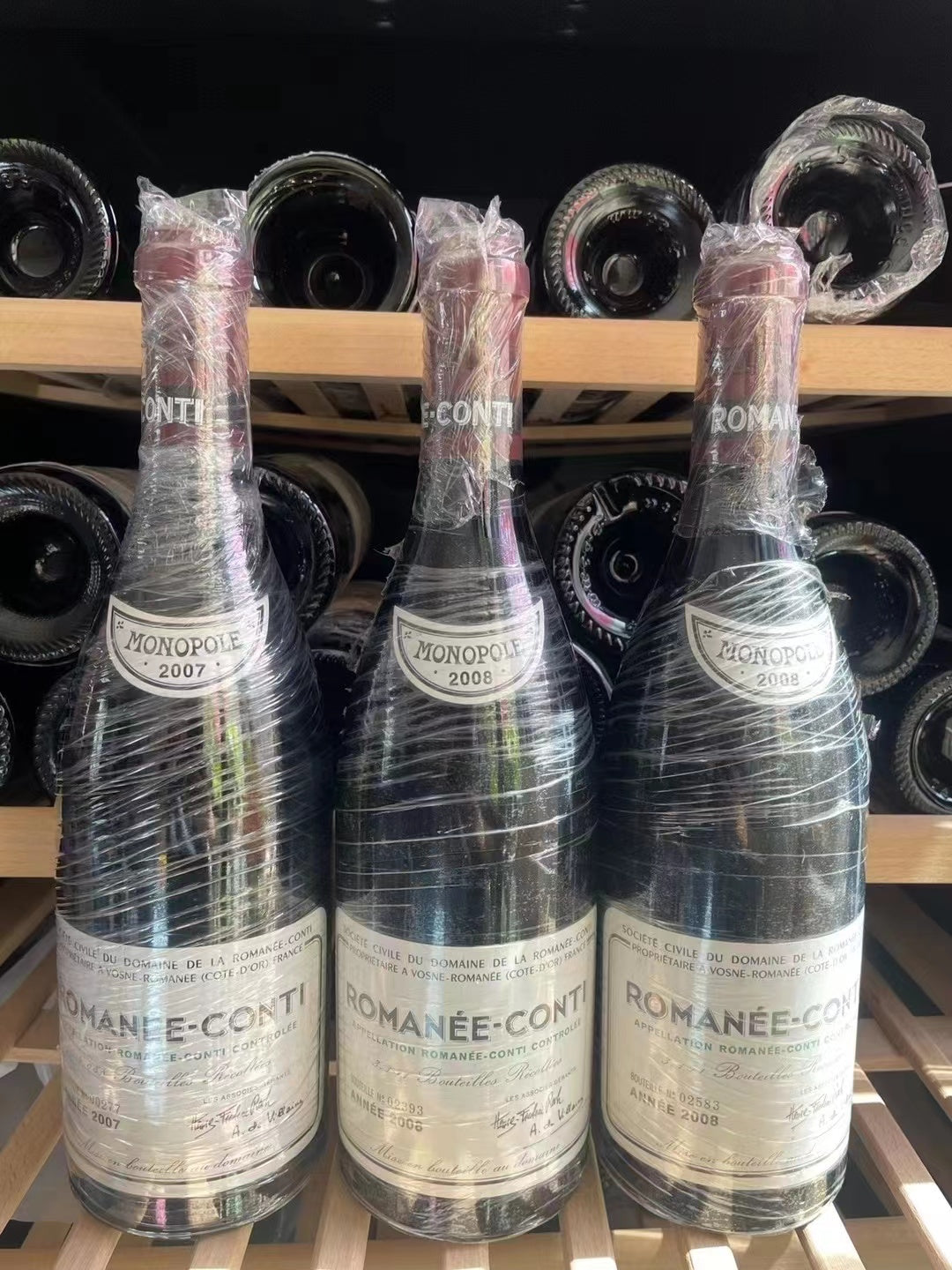 長期回收羅曼尼drc紅酒