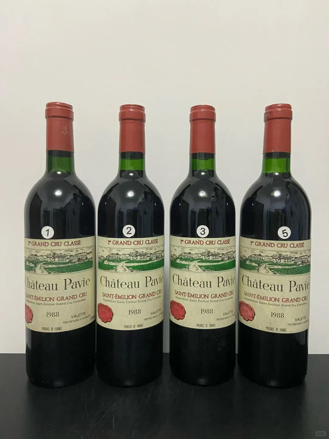 Château Ausone — bottle comparison reference