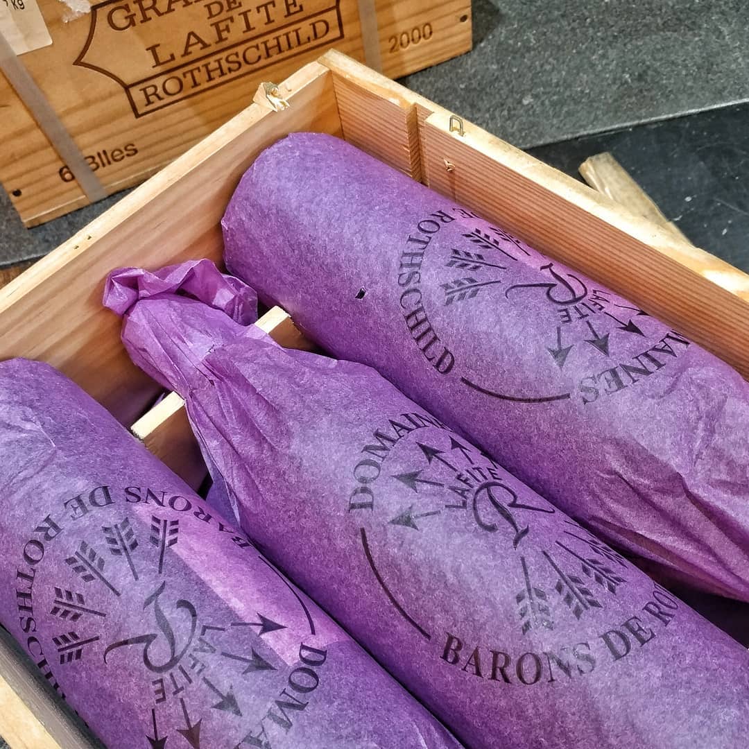 Château Lafite 2000 Case Note — bottles and condition records in an anonymised review
