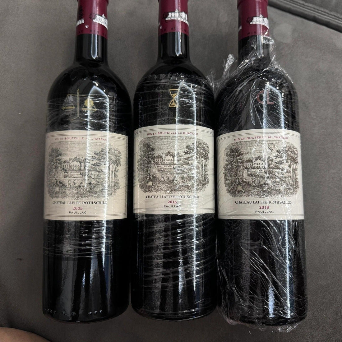 DRC Château Lafite Anonymised Wine — bottles and condition records in an anonymised review