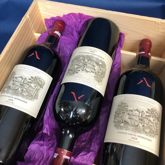 【帝堡回收案例】2008年拉菲 (Chateau Lafite Rothschild) 專屬「八」字印記名酒交割實錄