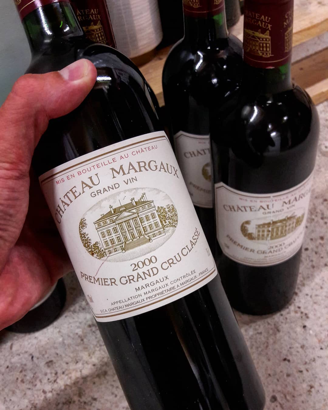 Château Margaux 2000 Case Note — bottles and condition records in an anonymised review