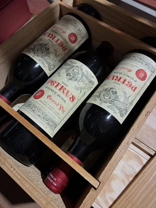 【château Log of Collection】1986 Petrus Original Case Handover: From a Brimming Cellar to a daughter's Bespoke Dowry
