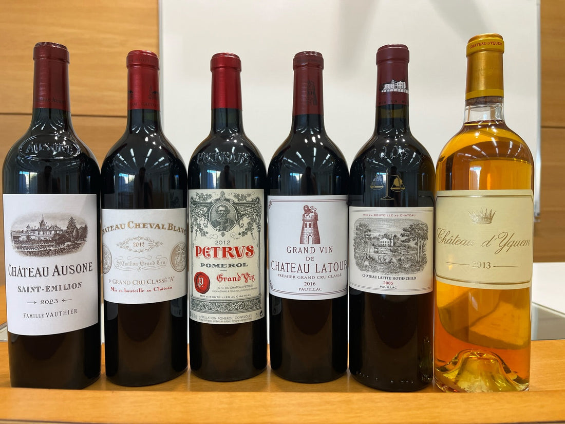 Château Lafite Petrus 2005 and 2012 — bottles and condition records in an anonymised review