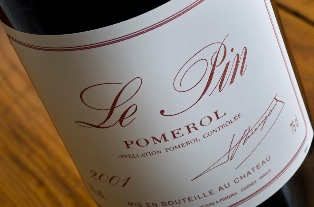 Le Pin — label, capsule and bottle-detail checks