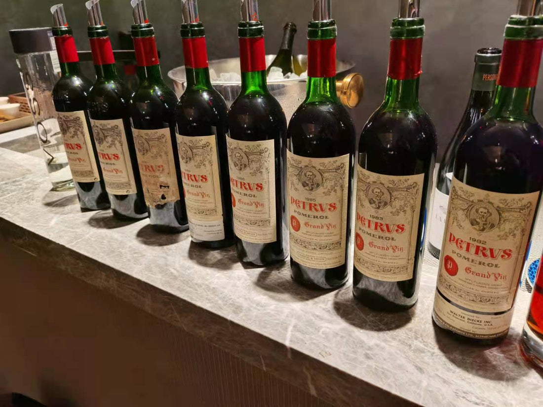 Petrus — storage and bottle-condition checks