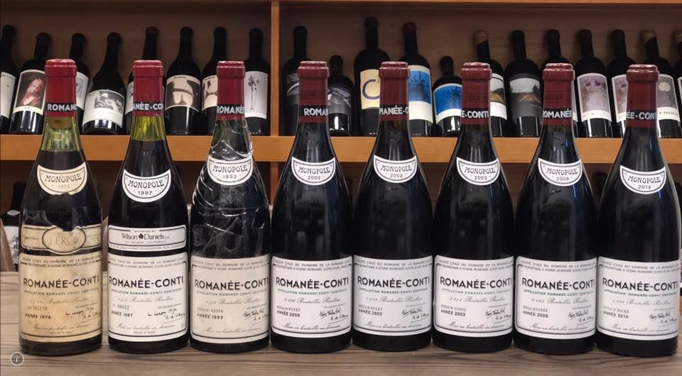 DRC — bottle and market-record review