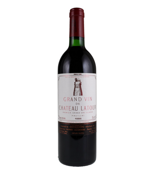 回收1986年 Chateau Latour 拉圖紅酒