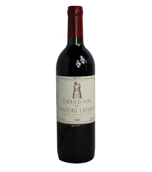 回收1987年 Chateau Latour 拉圖紅酒