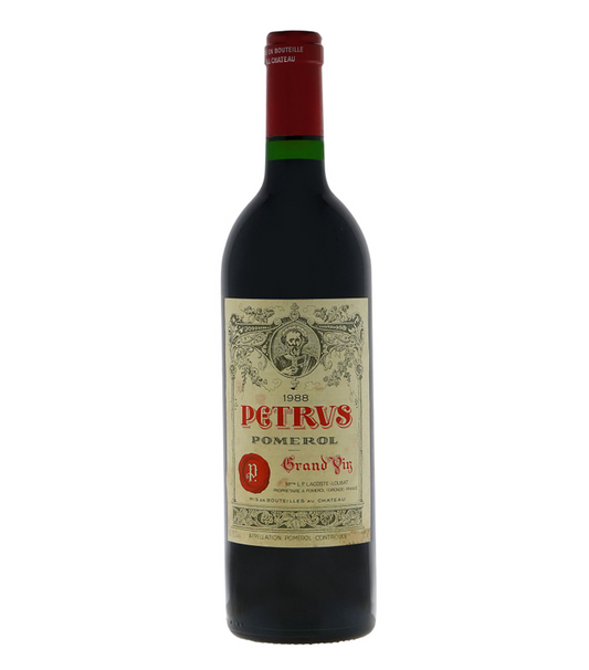 回收1988年帕圖斯/帕翠紅酒Petrus