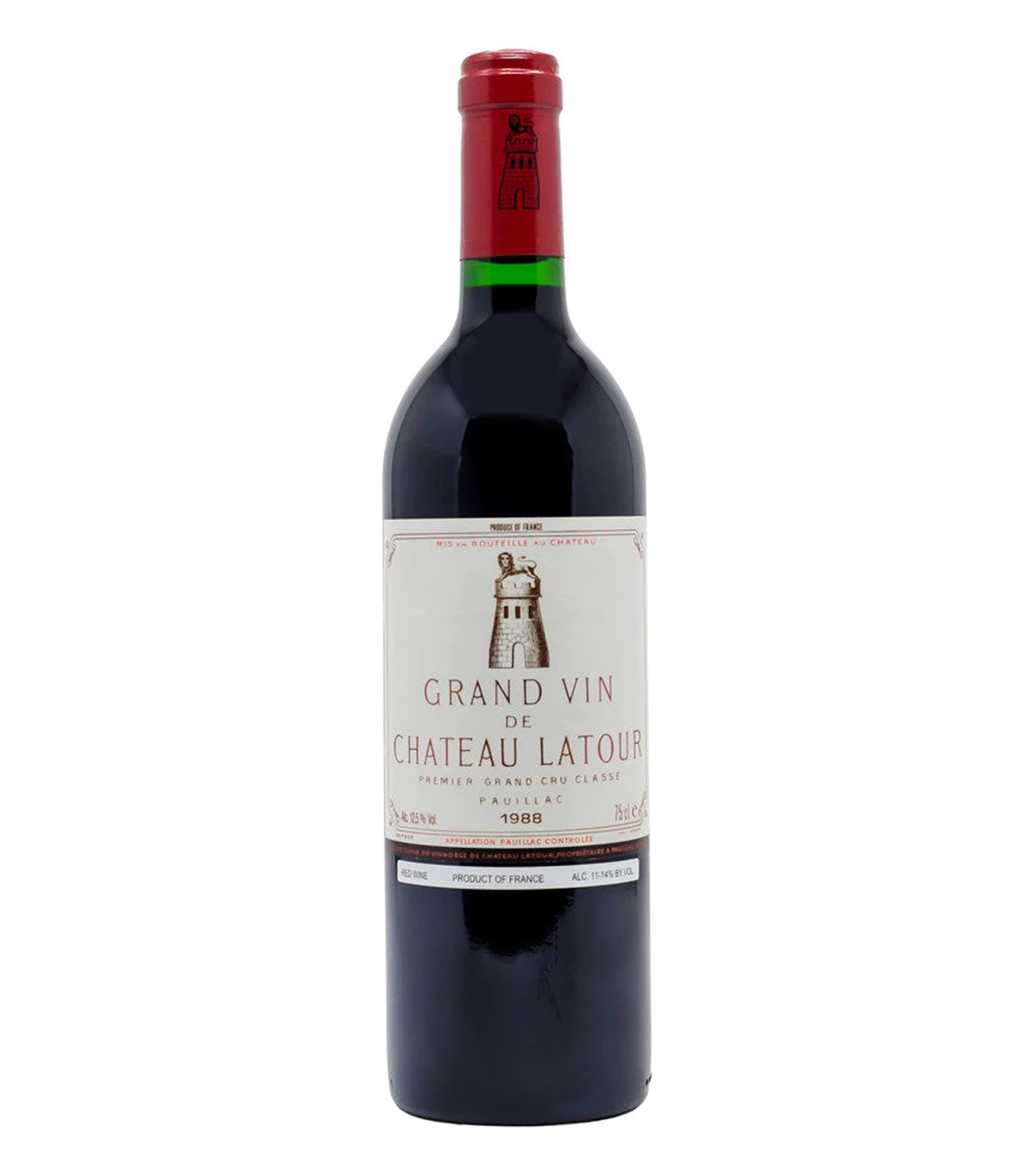回收1988年 Chateau Latour 拉圖紅酒【港澳專業收酒網·免費報價】