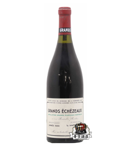 回收1989年Romanée-Conti Grands Echézeaux 大依瑟索特級紅酒