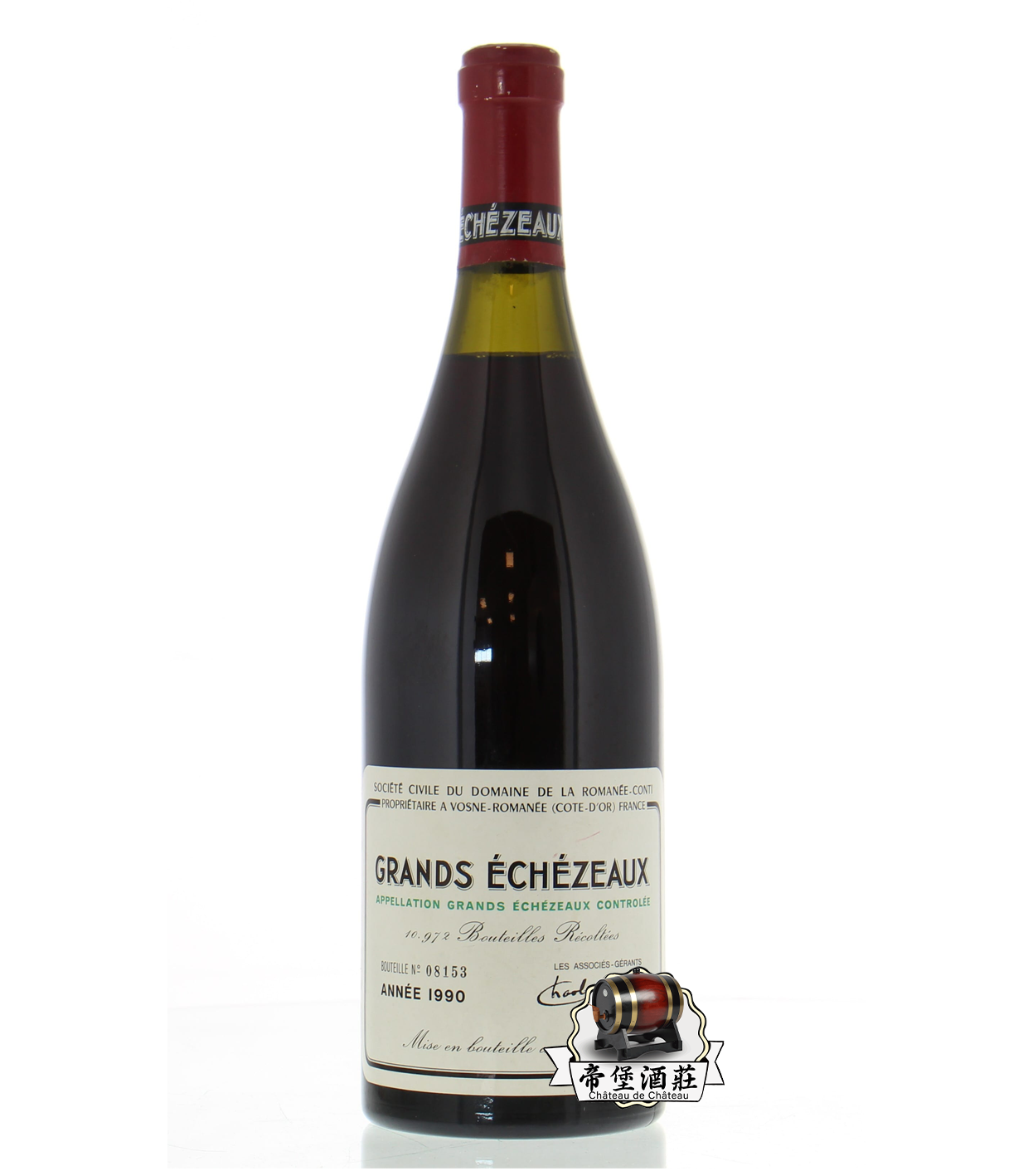 回收1990年Romanée-Conti Grands Echézeaux 大依瑟索特級紅酒