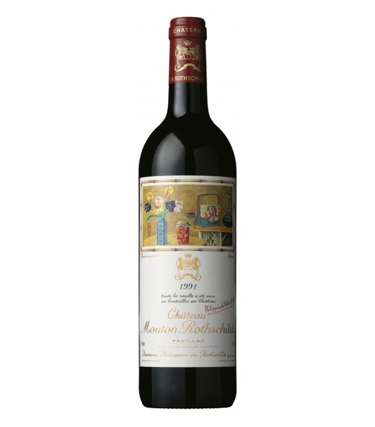 回收 1991Château Mouton（木桐/武當） Rothschild|專業報價·專業紅酒回收