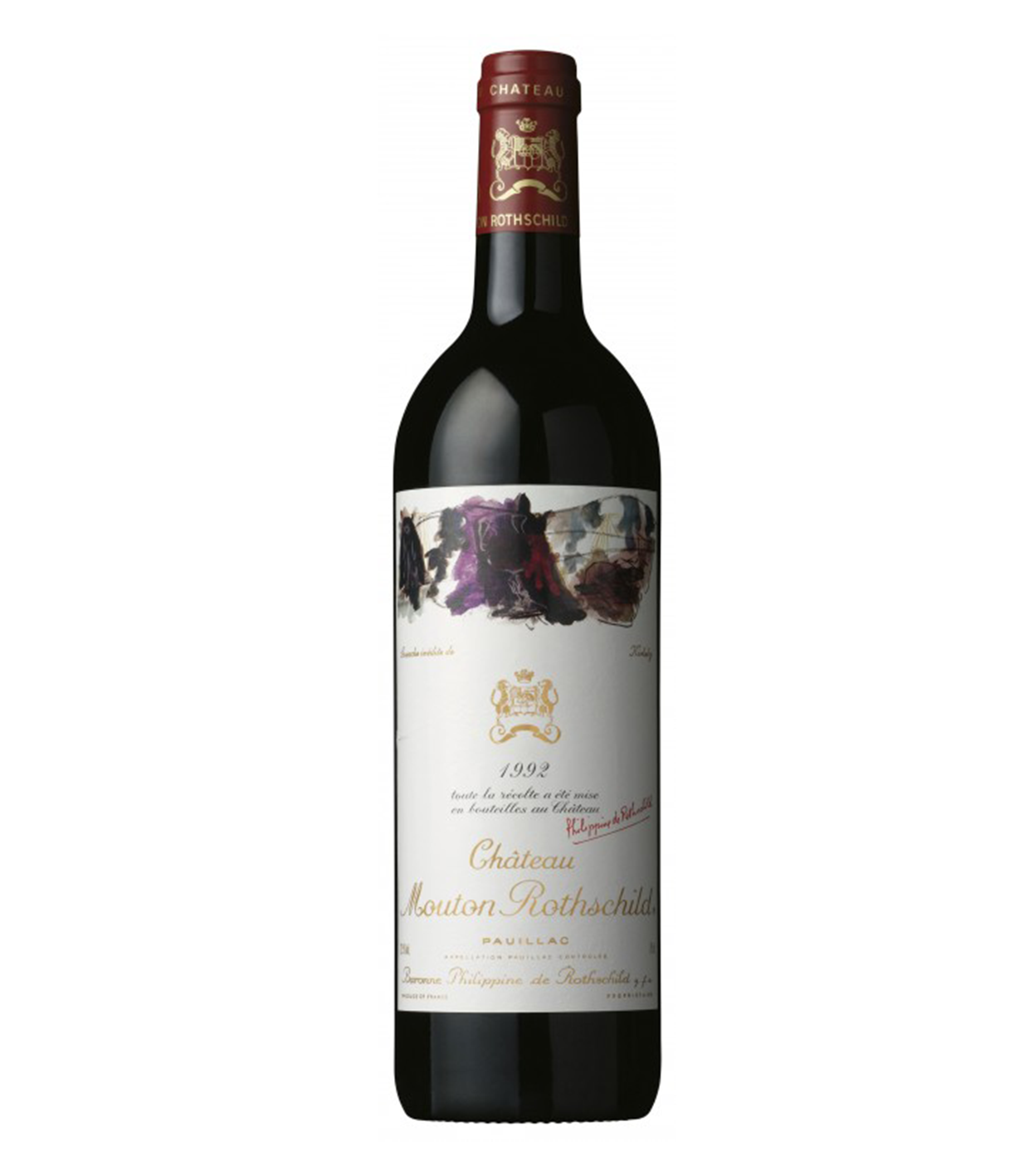 回收 1992Château Mouton（木桐/武當） Rothschild 【紅酒收購·香港收酒】