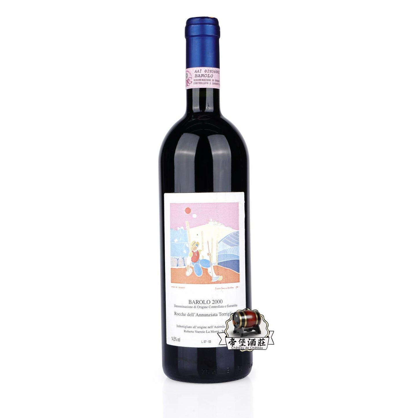 回收2000年 Roberto Voerzio Riserva vecchie viti dei Capalot e delle Brunate, Barolo 沃奇奧珍藏老藤卡帕羅-布魯納幹紅葡萄酒