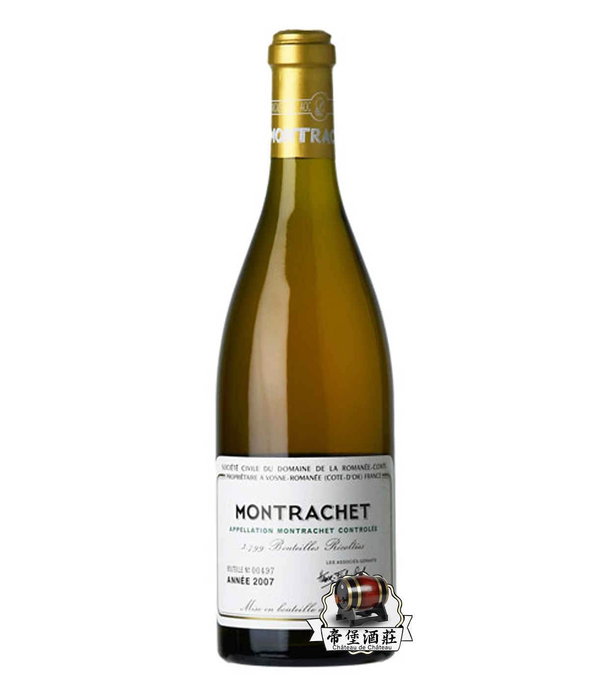回收2007 Romanée-Conti Montrachet 蒙哈榭特級園紅酒