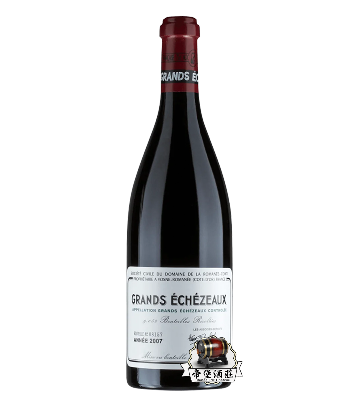 回收2007年Romanée-Conti Grands Echézeaux 大依瑟索特級紅酒