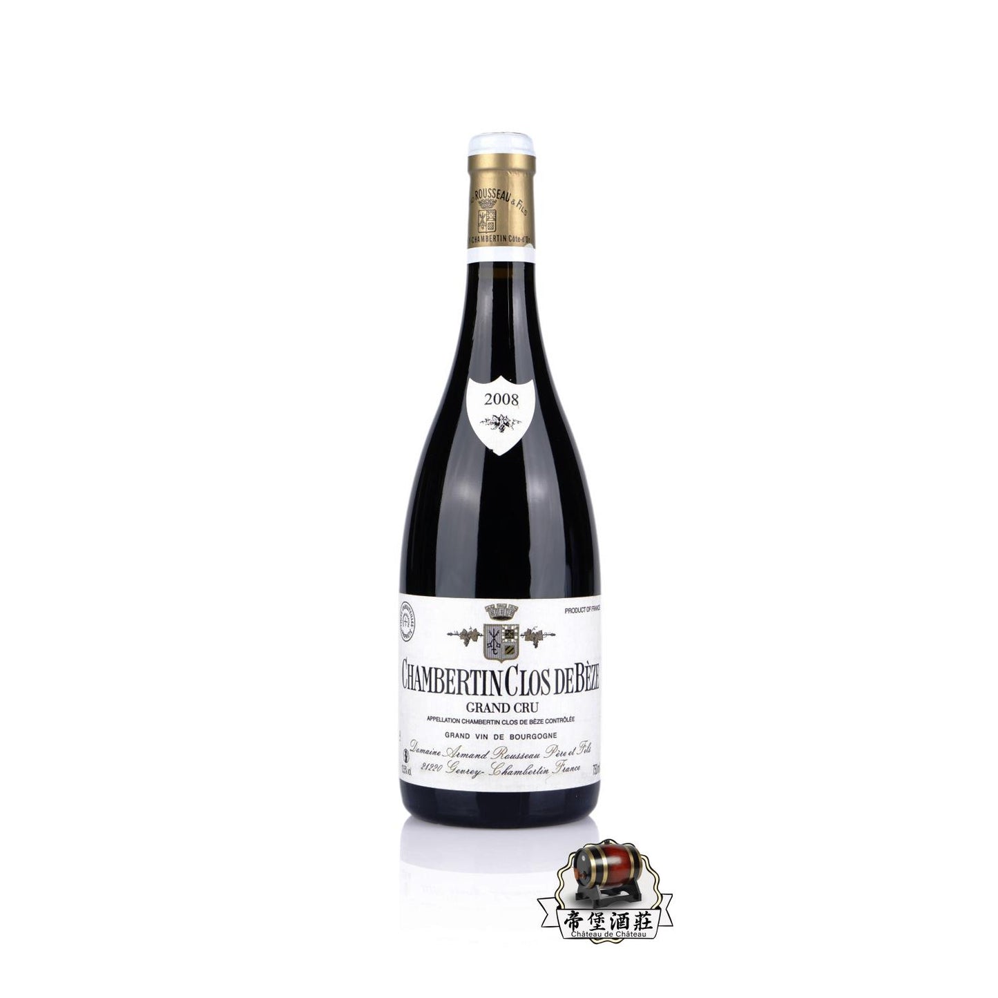 回收2008年Domaine Armand Rousseau Pere et Fils Clos 阿曼盧梭父子酒莊盧索紅酒