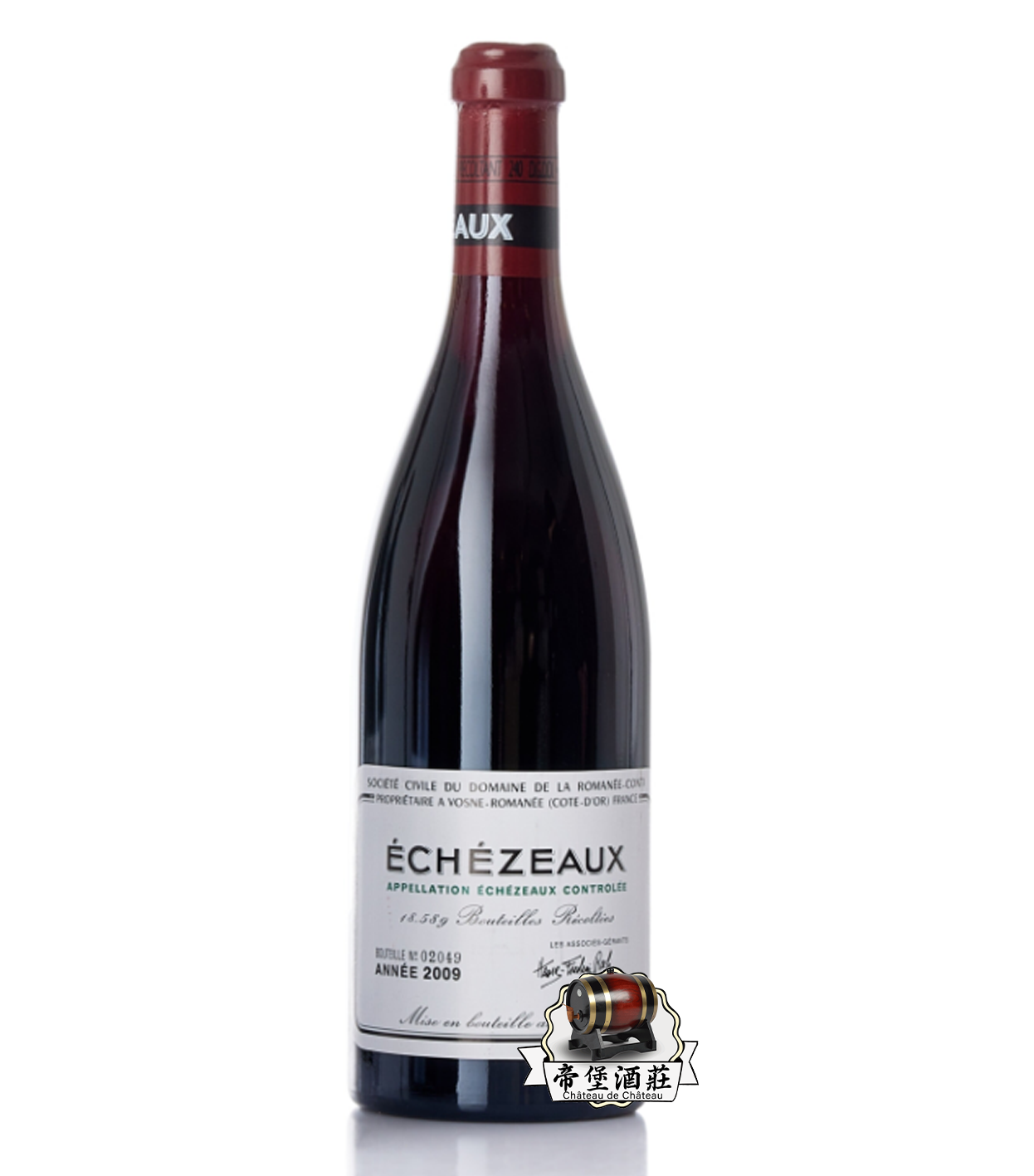 回收2009年Romanée-Conti Echézeaux 依瑟索特級莊園