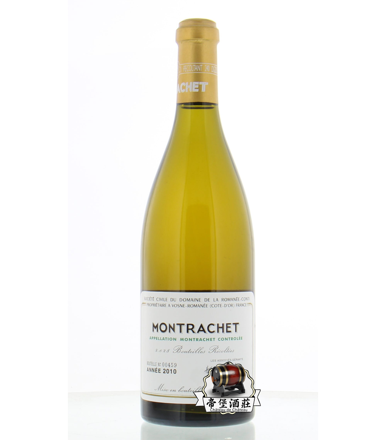 回收2010Romanée-Conti Montrachet 蒙哈榭特級園紅酒
