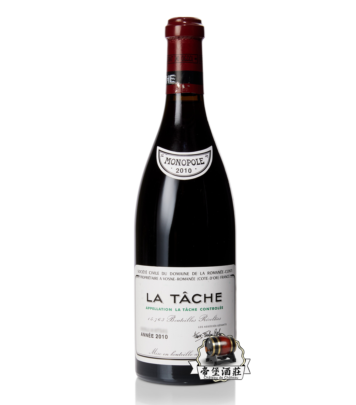 旺角收酒-專業回收紅酒-回收2010年 Romanée-Conti La Tâche 拉塔希特級園紅酒