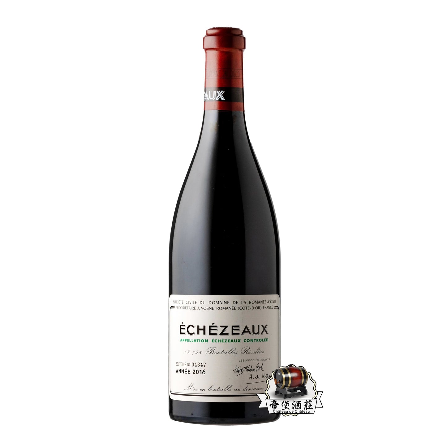 回收2016年Romanée-Conti Echézeaux 依瑟索特級莊園