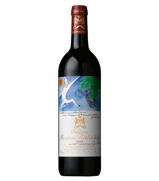 【五大酒莊回收】回收 1982Château Mouton（木桐/武當） Rothschild