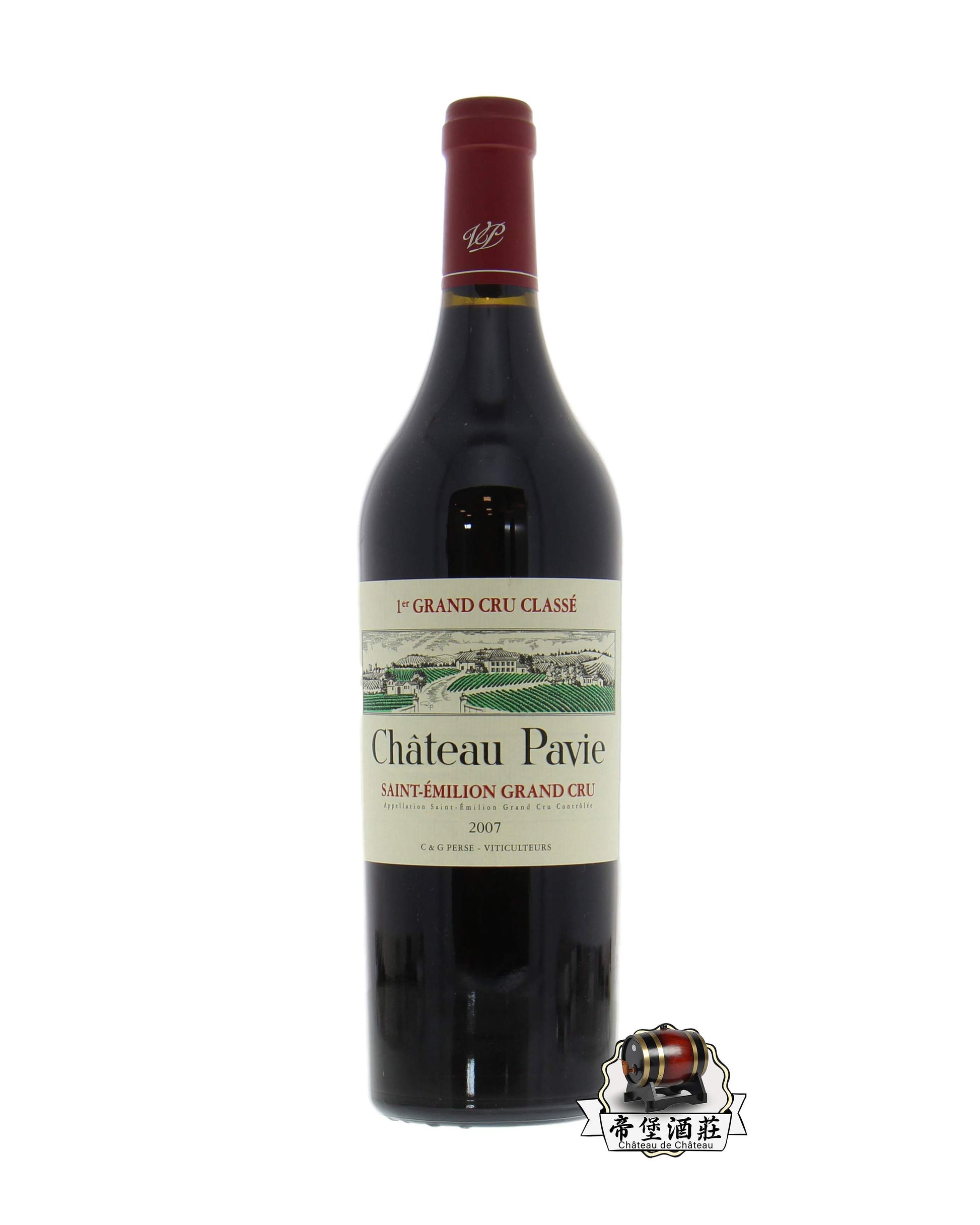 帝堡酒莊紅酒回收網：收購2007 Chateau Pavie柏菲酒庄 紅酒 專業回收